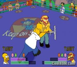 The Simpsons Wrestling Rom